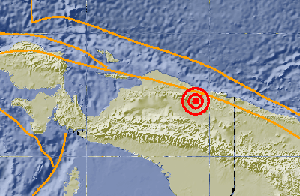 Gempa 5 SR guncang Papua