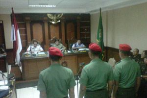 Sidang peradilan militer kasus Cebongan tak independen