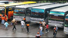 Sepi penumpang, bus AKAP menumpuk di terminal