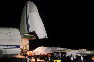 2 pesawat tempur Sukhoi tiba di Lanud Sultan Hasanuddin