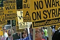 Rakyat AS unjuk rasa tolak serangan militer ke Suriah