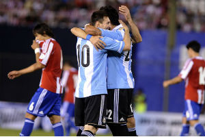 Libas Paraguay, Argentina lolos ke Piala Dunia