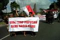 Pedagang bandara Ngurah Rai demo Gubernur Bali