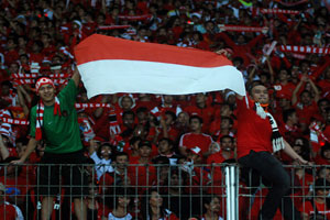 Calo musuh besar suporter Indonesia