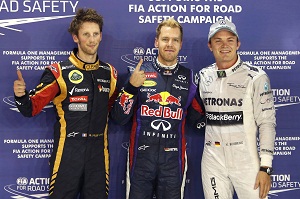 Vettel rebut posisi terdepan di Marina Bay