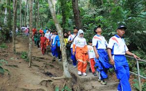 HUT TNI, 600 personel daki Bukit Tidar