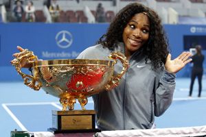 Serena Williams sabet gelar China Terbuka