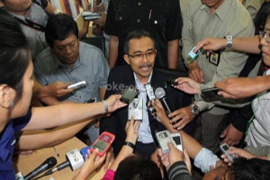 Ketua KY hadiri sidang hakim suap bansos Bandung