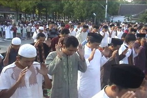 Toriqot Nahsabandiyah rayakan Idul Adha hari ini