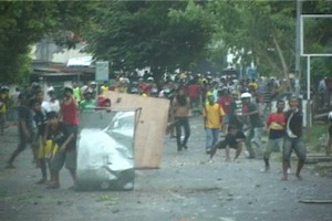 Bentrok di Tamalate, 1 tewas, puluhan rumah dirusak