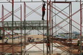 Pembangunan underpass bandara Hasanuddin molor