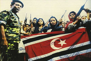Rayakan milad, warga Aceh kibarkan bendera GAM
