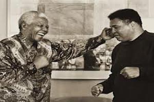 Ditinggal Mandela, Muhammad Ali kehilangan lawan tarung