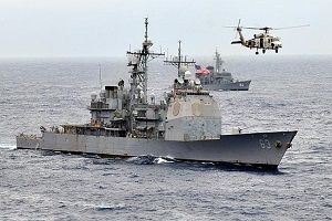 Usai kapal perang nyaris tabrakan, AS & China perang komentar