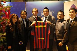 Indonesia XI menjadi tamu kehormatan FC Barcelona