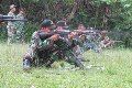 Prajurit Lanal Ternate laksanakan latihan menembak