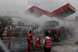 Depo Pertamina Bandara Adi Soemarmo terbakar
