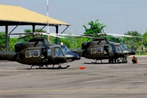 Dikabarkan hilang, helikopter TNI AD mendarat darurat