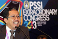 Kongres PSSI  tetapkan mekanisme pemilihan Ketum
