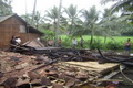 Angin kencang hancurkan rumah di Tulungagung