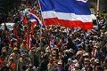 Demonstran Bangkok kepung gedung penyimpan kertas pemilu