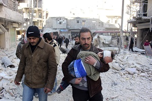 Bom barel bunuh ratusan orang, AS sebut rezim Assad barbar