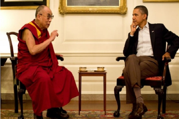 Dalai lama kunjungi Gedung Putih