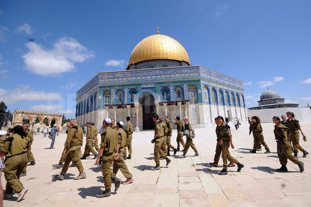 Polisi Israel tahan 7 komite pembangunan masjid al-Aqsa