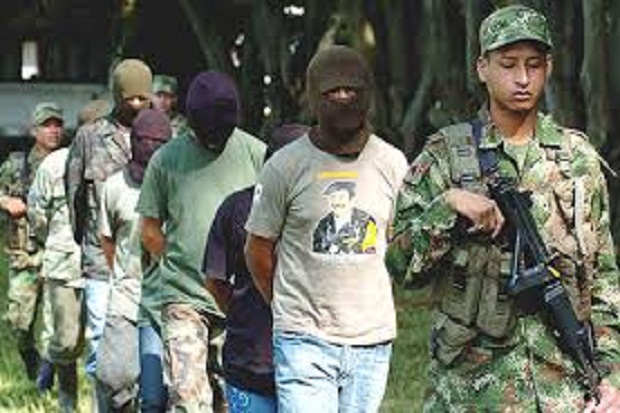 26 anggota FARC ditangkap di Kolombia