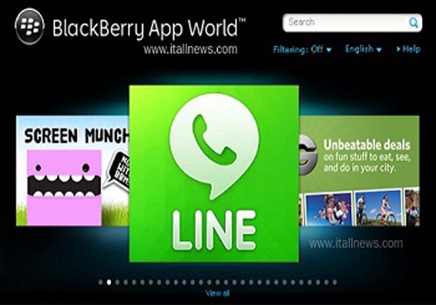 LINE luncurkan aplikasi terbaru untuk BlackBerry