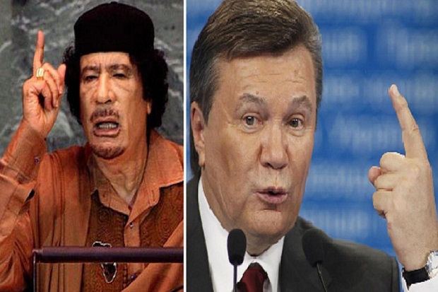 Digulingkan, kemewahan Presiden Ukraina mirip Khadafi