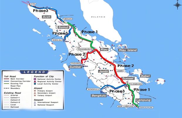 Pemerintah tinjau ulang pembangunan Tol Trans Sumatera