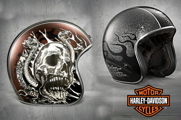 Black Label helm baru Harley-Davidson
