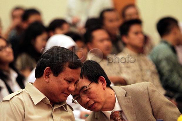 Jadi wapres, Prabowo ogah koalisi dengan PDIP