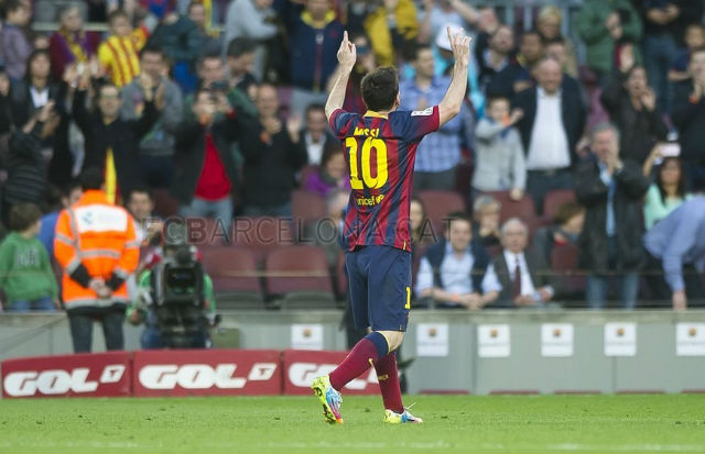 Messi pencetak gol terbanyak sepanjang masa Barcelona