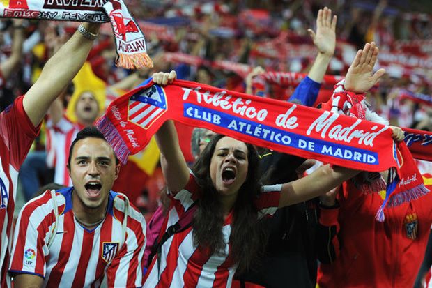 Fans rasis, Atletico didenda 10 ribu euro