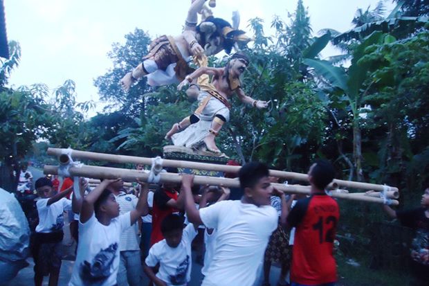 Pawai ogoh-ogoh tandai Perayaan Nyepi di Bali