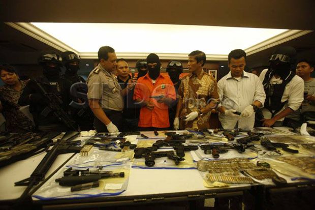 Jelang pemilu, Polri diminta tertibkan senjata api ilegal
