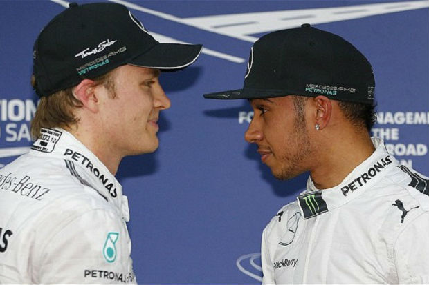 Hamilton respon ajakan duel Rosberg