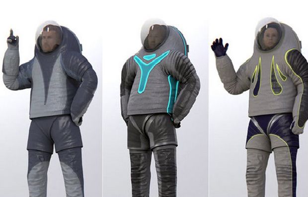 Desain baju ruang angkasa dirancang lebih menarik
