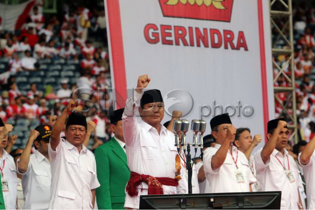 Di DPT, Prabowo berada di nomor urut 7