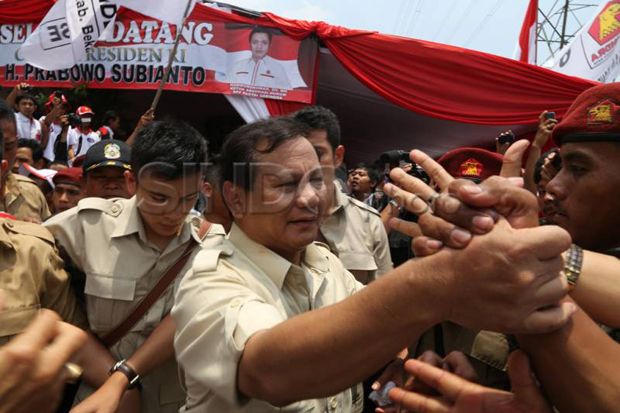 Prabowo rasakan pemilu seperti Lebaran