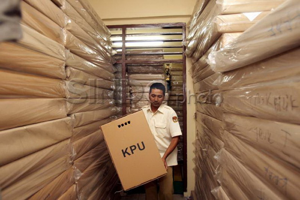 Surat suara tertukar, manajemen distribusi logistik KPU lemah