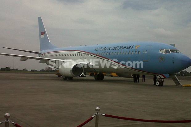 Istana bantah warna biru pesawat Kepresidenan keinginan SBY