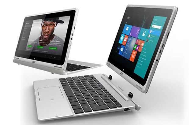 Acer Tablet hibrid 3-in-1 nampang di Swiss