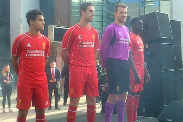 Liverpool launching jersey terbarunya