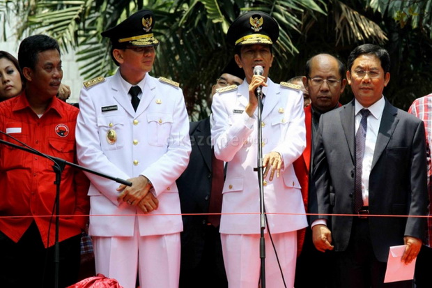 Relawan minta Jokowi mundur sebagai capres