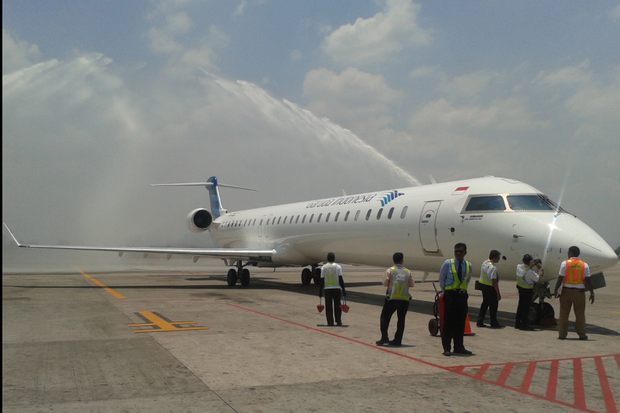 Garuda resmikan penerbangan langsung Surabaya-Jeddah