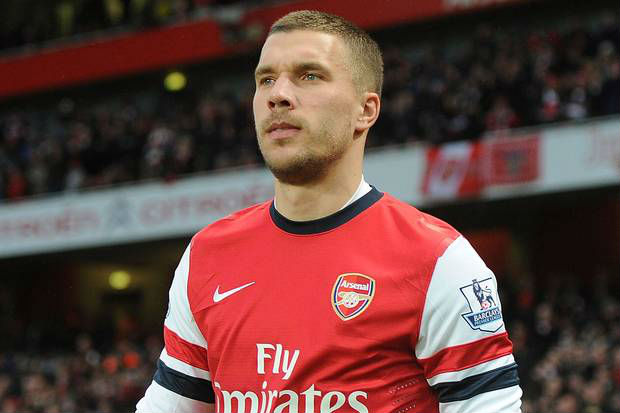 Podolski: Bencana jika Arsenal gagal ke LC