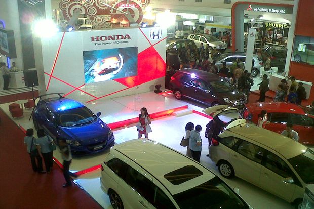 Di pameran otomotif Semarang Honda banjir hadiah
